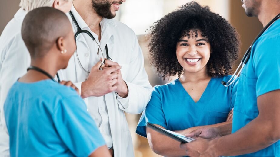 A team working the healthcare dream