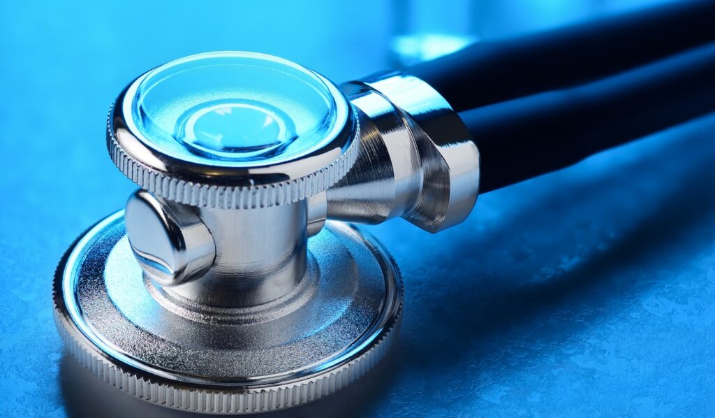 Medical doctors stethoscope