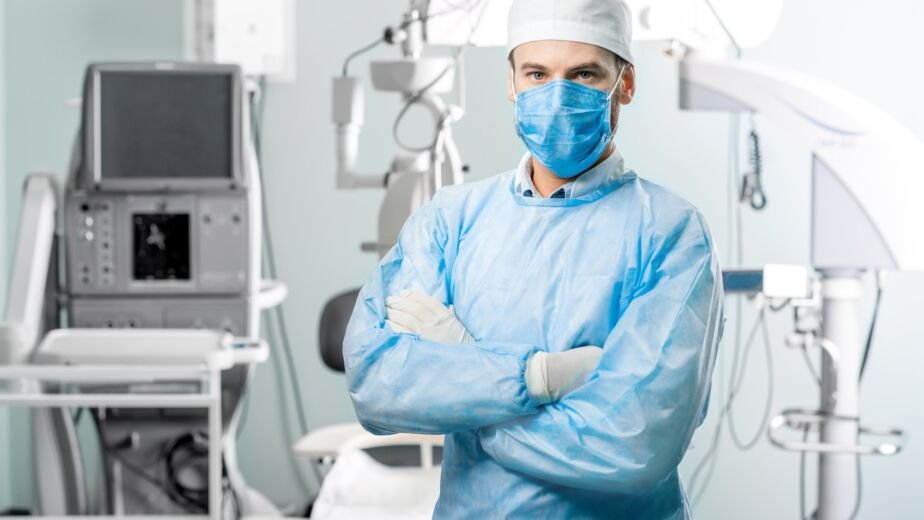 Portrait of surgeon